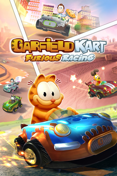 Cover for Garfield Kart - Furious Racing.