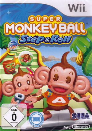 Cover for Super Monkey Ball: Step & Roll.