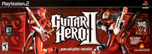 Cover for Guitar Hero II.