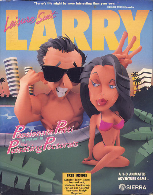 Cover for Leisure Suit Larry III: Passionate Patti in Pursuit of the Pulsating Pectorals.