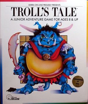 Cover for Troll's Tale.