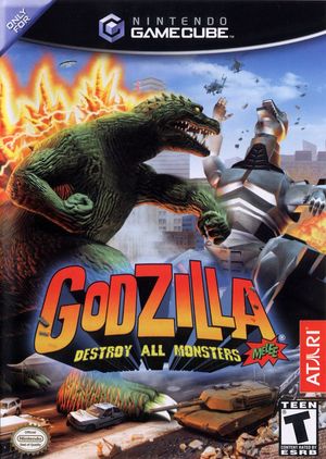 Cover for Godzilla: Destroy All Monsters Melee.