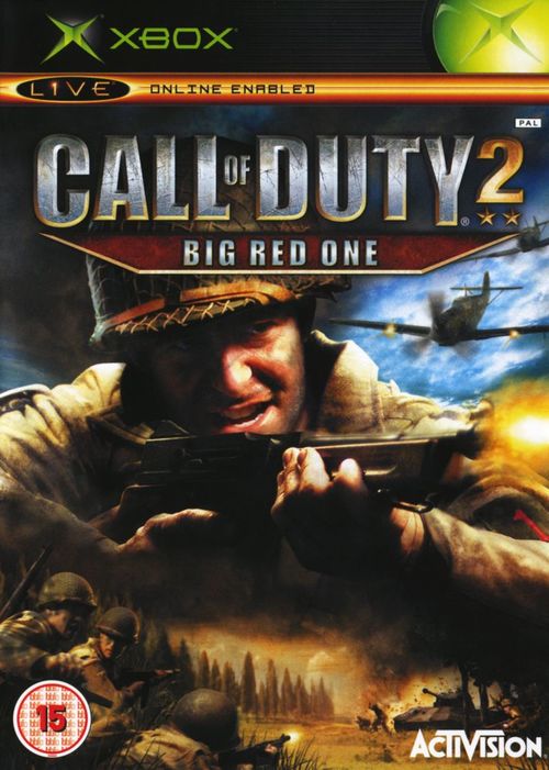 Cover for Call of Duty 2: Big Red One.