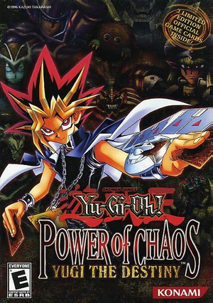 Cover for Yu-Gi-Oh! Power of Chaos: Yugi the Destiny.