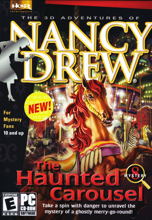 Cover for Nancy Drew: The Haunted Carousel.