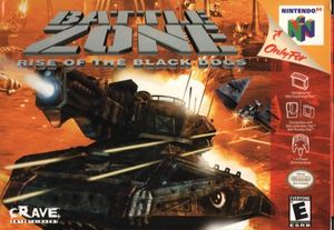 Cover for Battlezone: Rise of the Black Dogs.