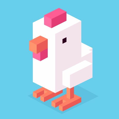Cover for Crossy Road.