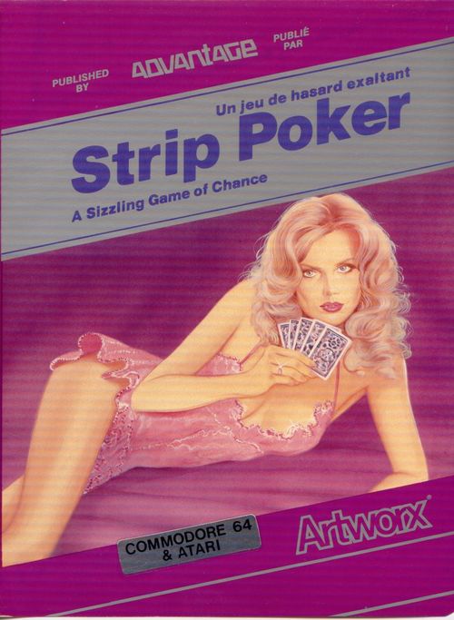 Cover for Strip Poker: A Sizzling Game of Chance.