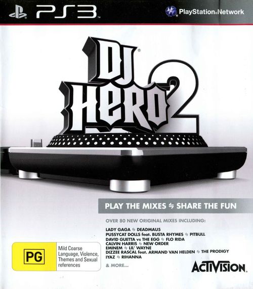 Cover for DJ Hero 2.