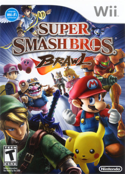 Cover for Super Smash Bros. Brawl.