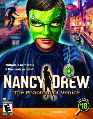 Cover for Nancy Drew: The Phantom of Venice.