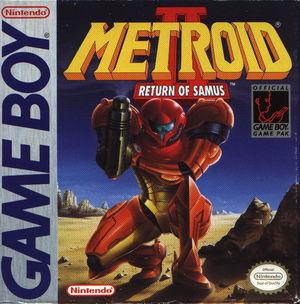Cover for Metroid II: Return of Samus.