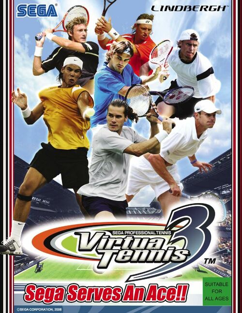 Cover for Virtua Tennis 3.