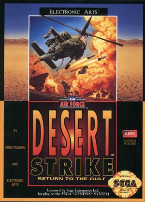 Cover for Desert Strike: Return to the Gulf.