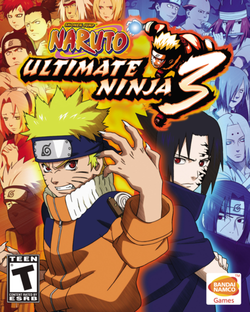 Cover for Naruto: Ultimate Ninja 3.
