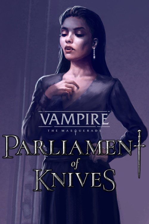 Cover for Vampire: The Masquerade – Parliament of Knives.