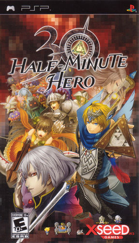 Cover for Half-Minute Hero.