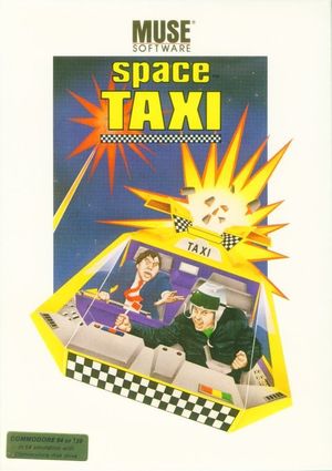 Cover for Space Taxi.