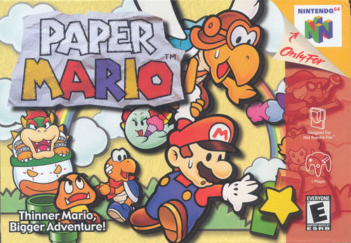 Cover for Paper Mario.