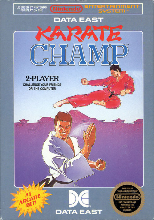 Cover for Karate Champ.