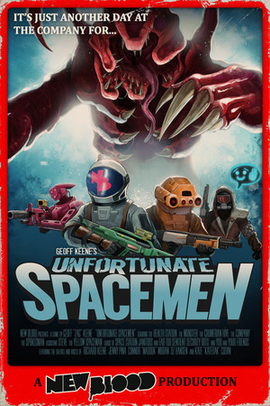 Cover for Unfortunate Spacemen.