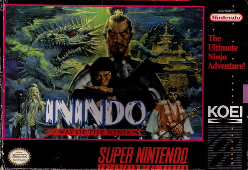 Cover for Inindo: Way of the Ninja.