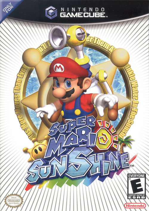 Cover for Super Mario Sunshine.