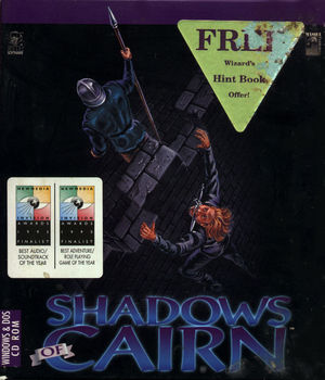 Cover for Shadows of Cairn.