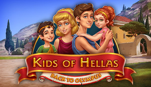 Cover for Kids of Hellas: Back to Olympus.