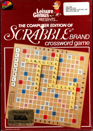 Cover for Scrabble.