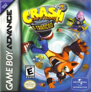 Cover for Crash Bandicoot 2: N-Tranced.