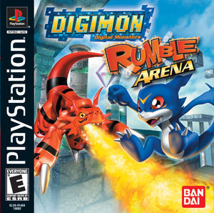 Cover for Digimon Rumble Arena.