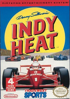 Cover for Danny Sullivan's Indy Heat.