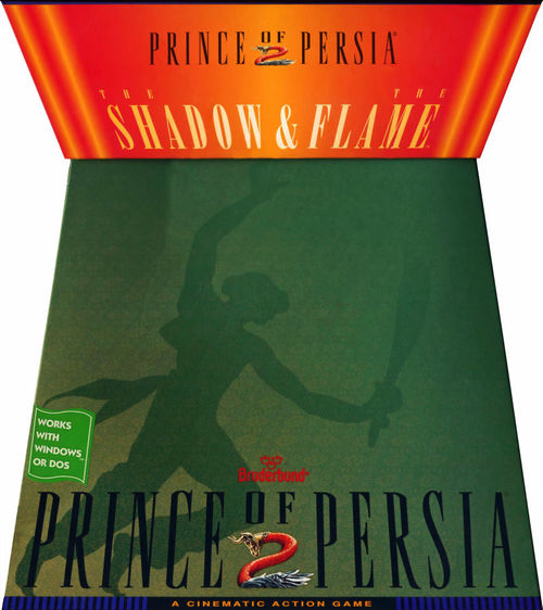 Cover for Prince of Persia 2: The Shadow and the Flame.