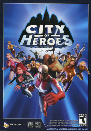 Cover for City of Heroes.