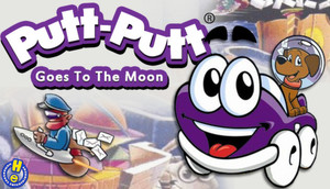 Cover for Putt-Putt Goes to the Moon.