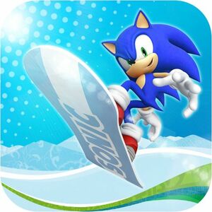 Cover for Sonic at the Olympic Winter Games.
