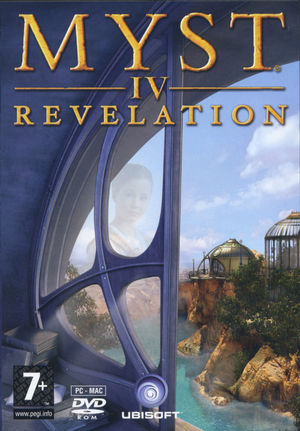 Cover for Myst IV: Revelation.