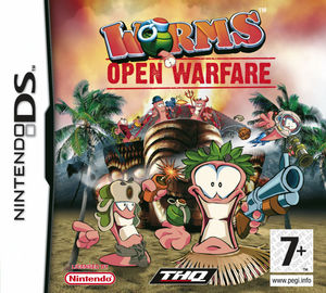 Cover for Worms: Open Warfare.