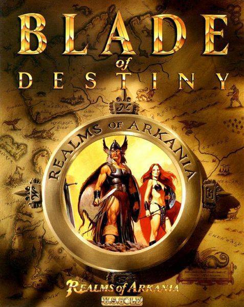 Cover for Realms of Arkania: Blade of Destiny.