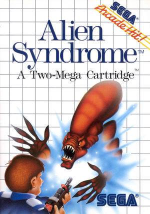 Cover for Alien Syndrome.