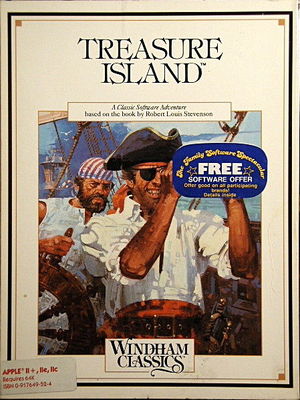 Cover for Treasure Island.