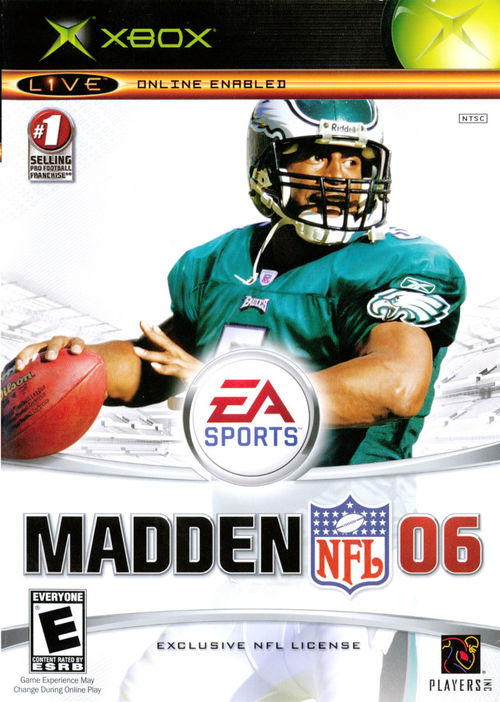Cover for Madden NFL 06.