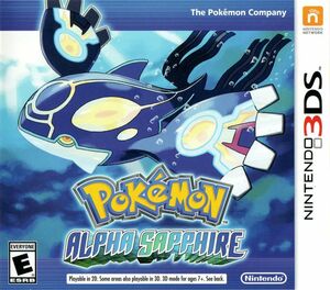 Cover for Pokémon Alpha Sapphire.