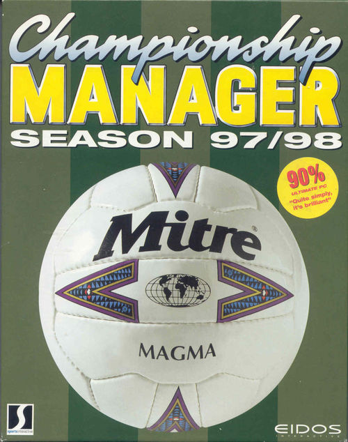 Cover for Championship Manager: Season 97/98.