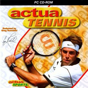 Cover for Actua Tennis.