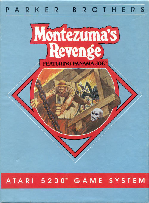 Cover for Montezuma's Revenge.