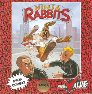 Cover for Ninja Rabbits.