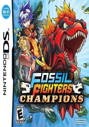 Cover for Fossil Fighters: Champions.