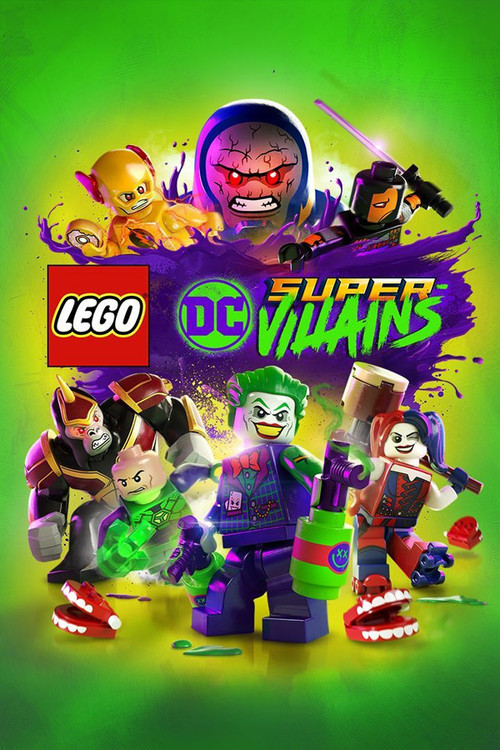 Cover for Lego DC Super-Villains.